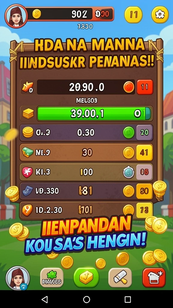 98spin - Tampilan antarmuka yang ramah pengguna.