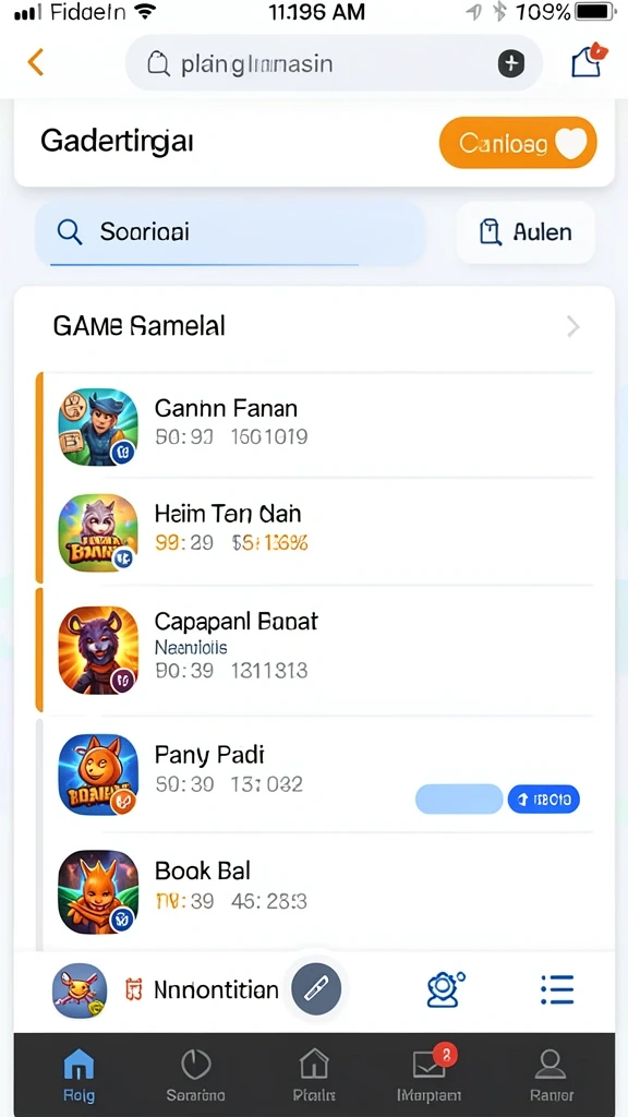 bokedomino - Tampilan antarmuka yang menarik dan mudah dinavigasi.