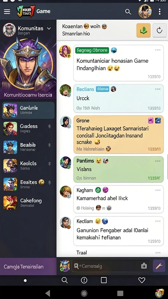 c8vip - Screenshot menampilkan tampilan pertama permainan C8VIP.