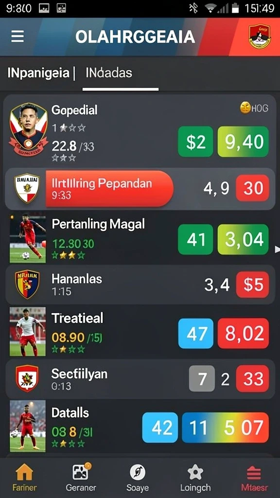 cvg8888 - Tampilan menu utama yang menarik dan mudah dipahami.
