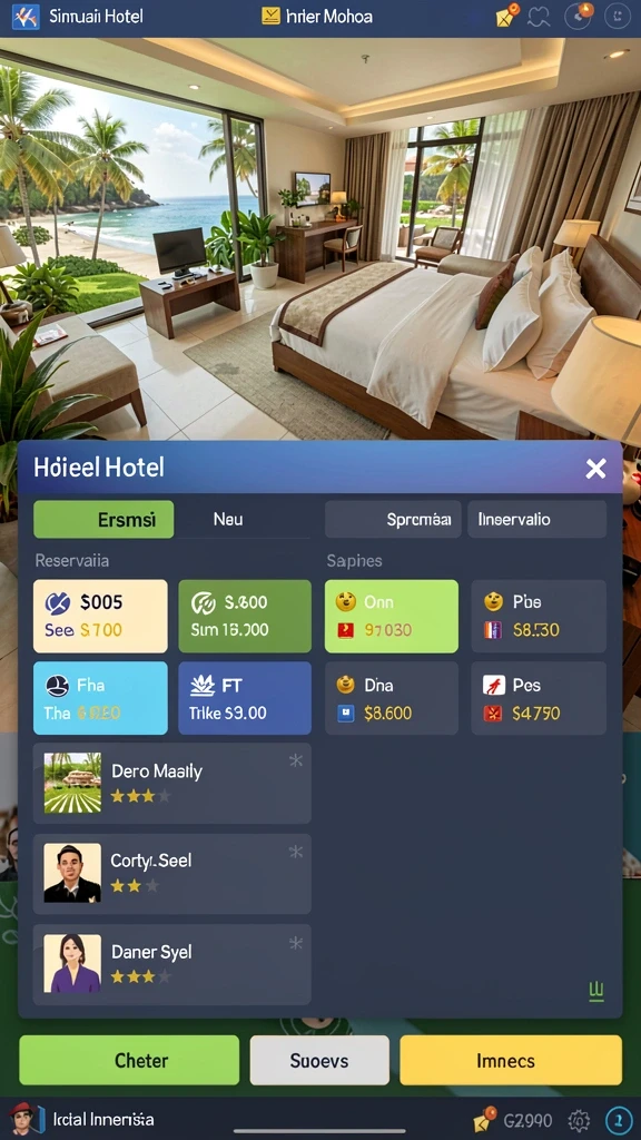 haya777 - Tampilan antarmuka yang menarik dan user-friendly.