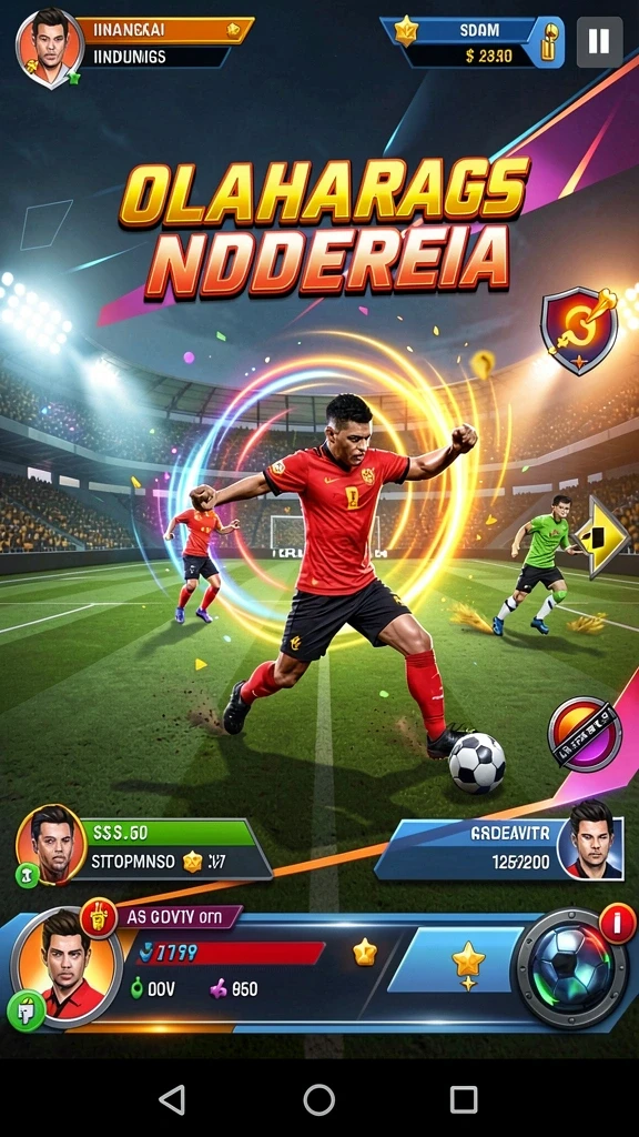 idrgame - Gambar layar dari karakter utama dalam permainan.