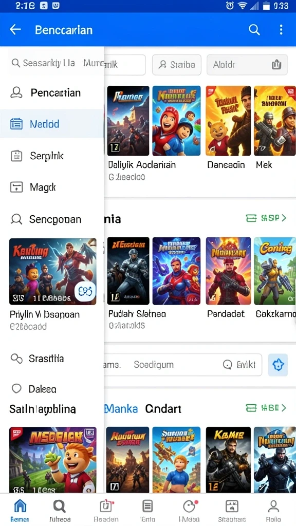 qtgame - Tampilan antarmuka yang menarik dan intuitif.