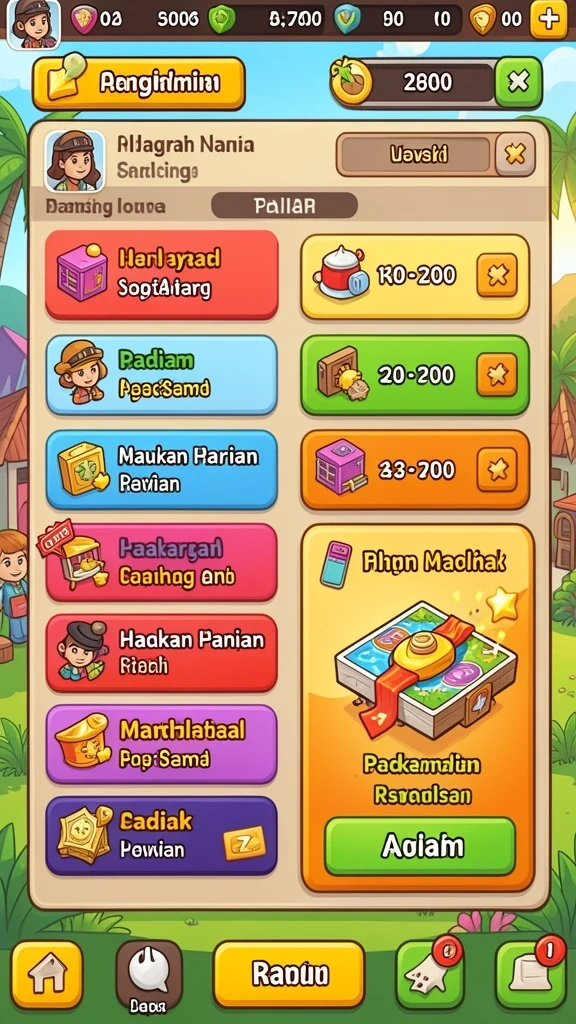 zk6 - Tangkapan layar fitur multiplayer dengan teman-teman.